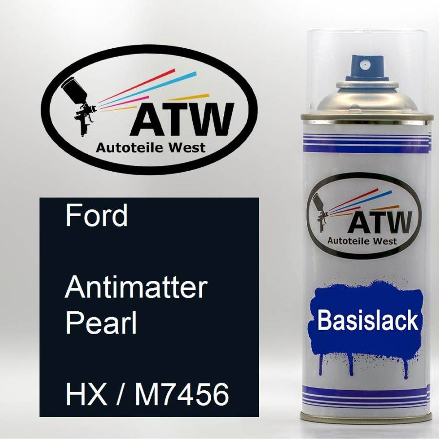 Ford, Antimatter Pearl, HX / M7456: 400ml Sprühdose, von ATW Autoteile West.